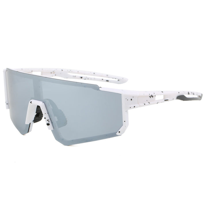 Unisex Futuristic Shield Sunglasses Stornfield