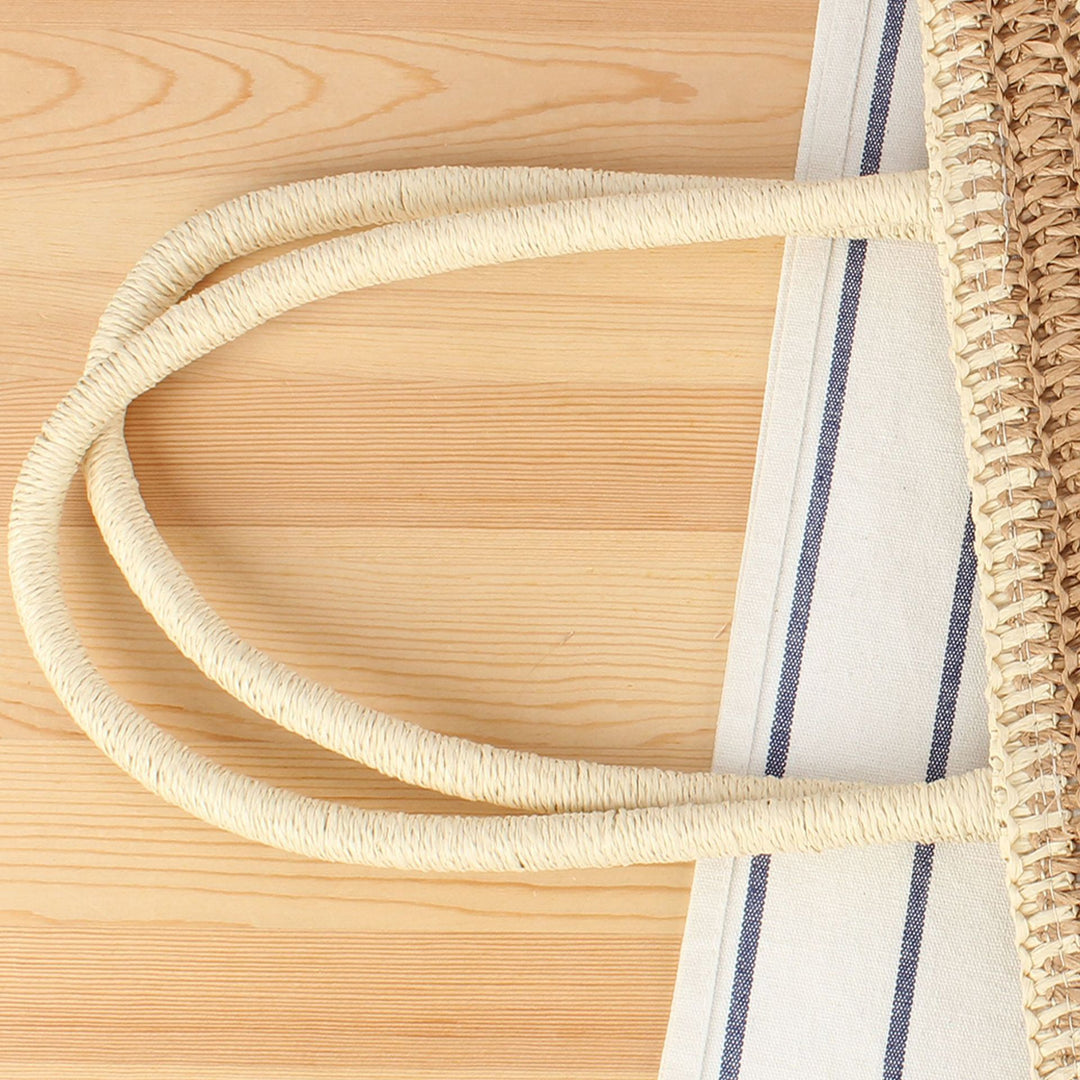 Beach bag with modern zebra pattern Stornfield