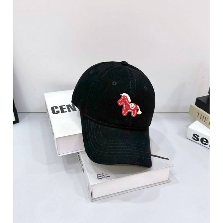 Women's Playful Embroidered Pony Baseball Cap Stornfield