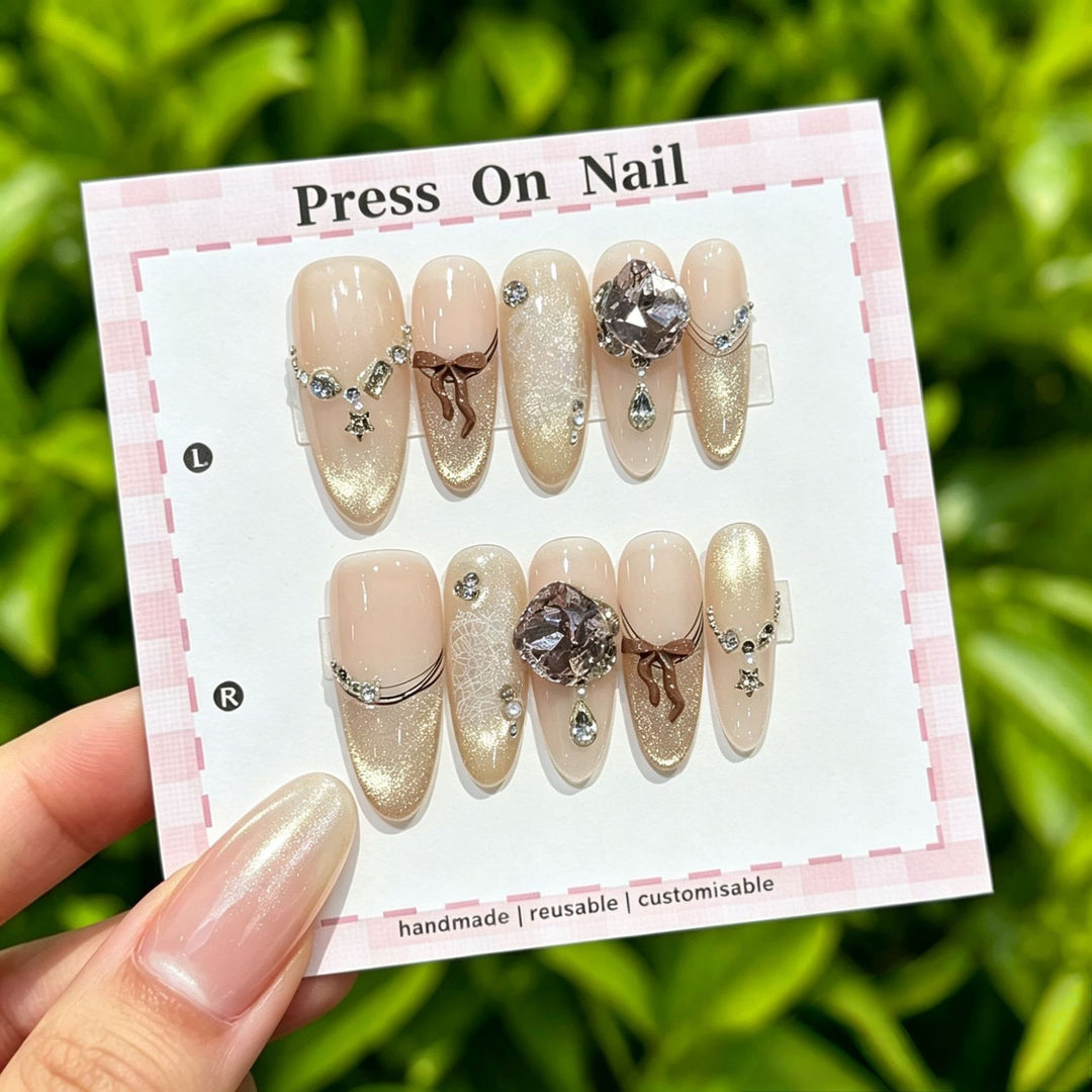 Decorative Press-On Nail Collection