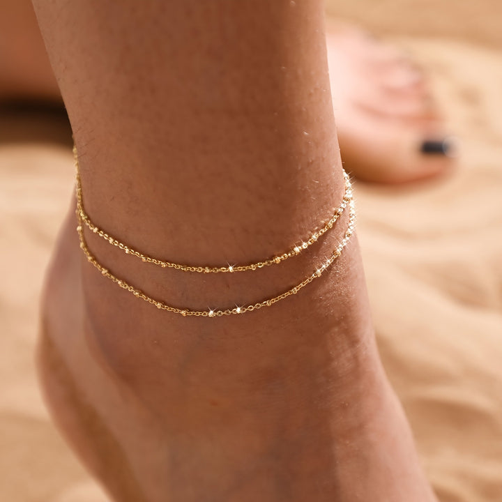 Elegant Double Chain Anklet Stornfield