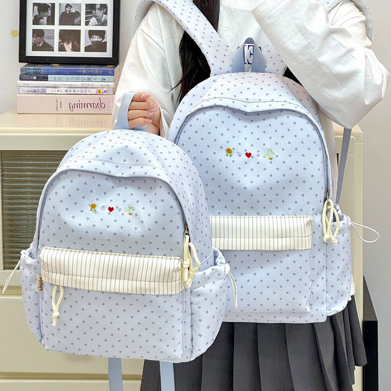 Casual Star-Printed Backpack Stornfield