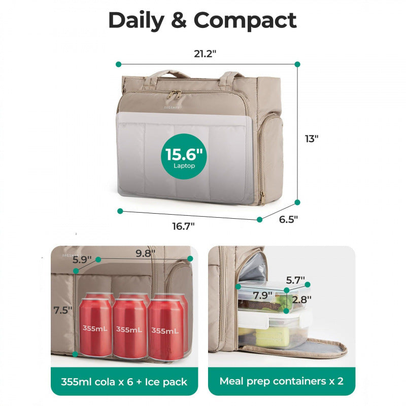 Multifunctional cooler bag with organizer pockets Stornfield