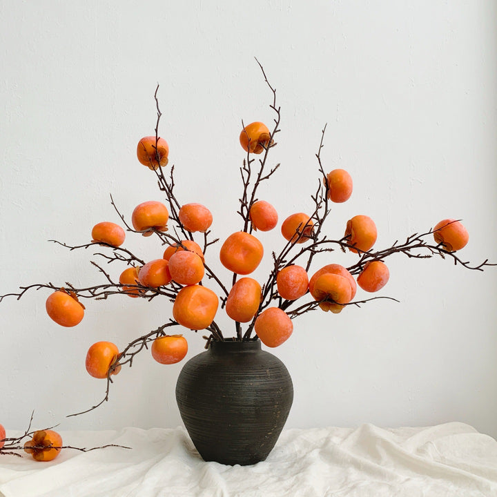 Decorative Persimmon Branch