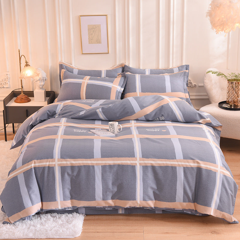 Luxury Striped Bedding Set