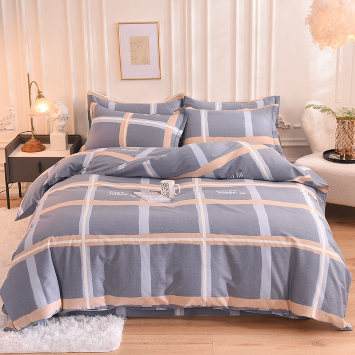 Luxury Striped Bedding Set