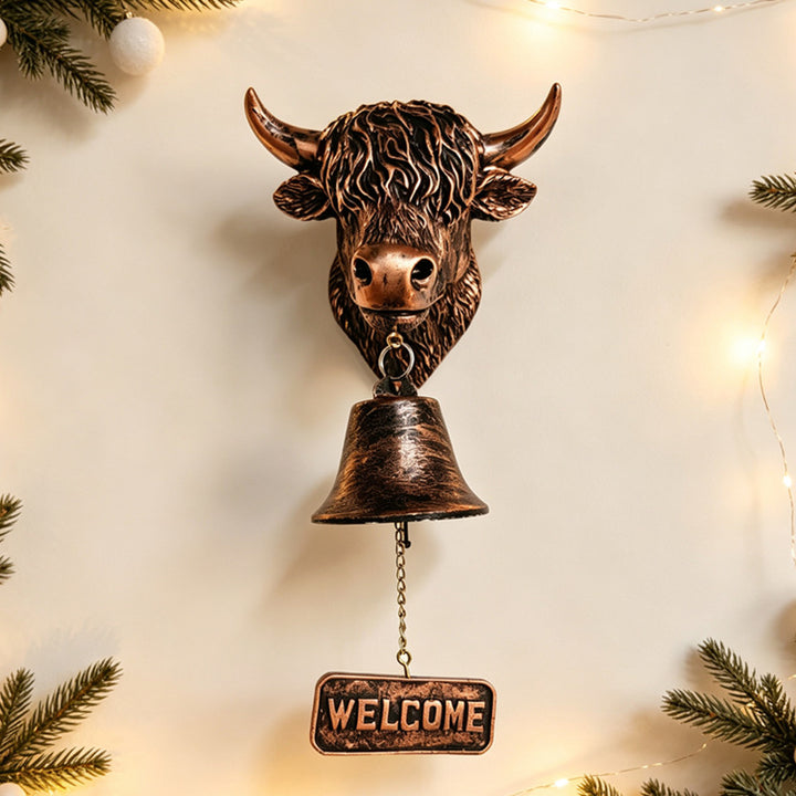 Decorative Wall-Mounted Welcome Bell