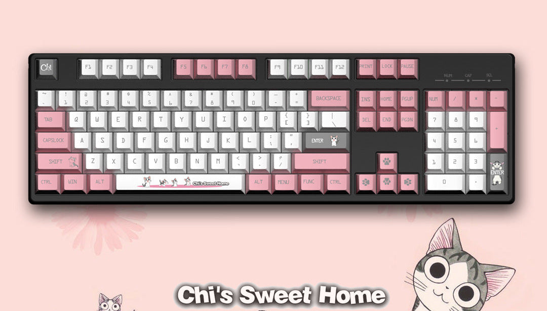 Ocean-Themed Mechanical Keyboard Stornfield