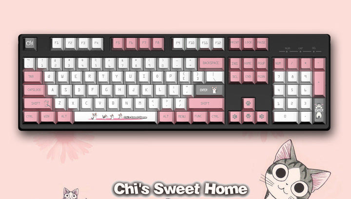 Ocean-Themed Mechanical Keyboard Stornfield