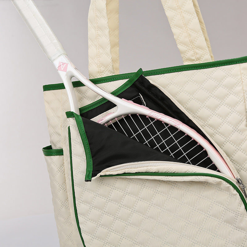Multi-Pocket Quilted Tote Bag Stornfield
