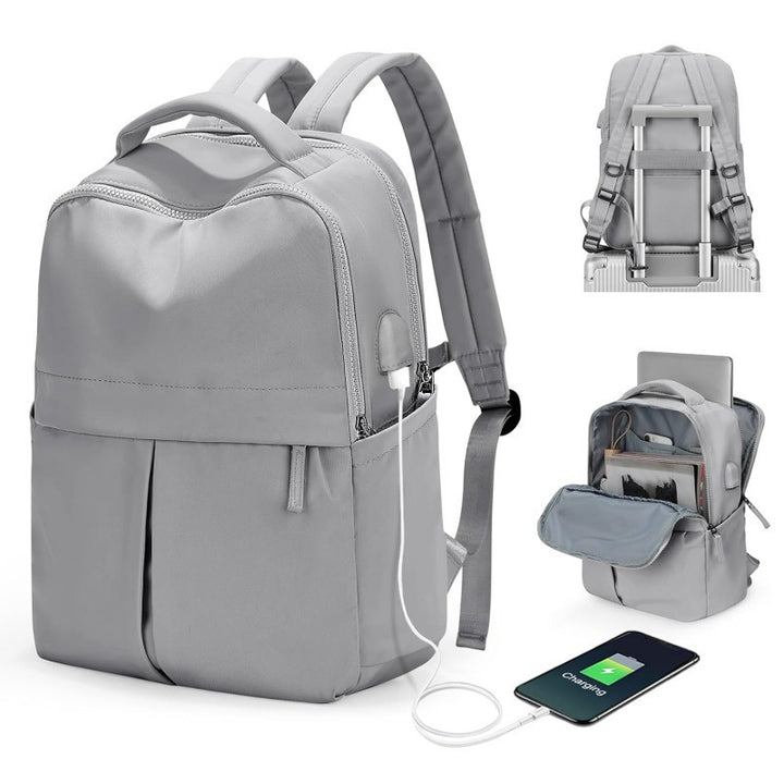 Multifunctional Laptop Backpack with USB Port and Versatile Compartments Stornfield