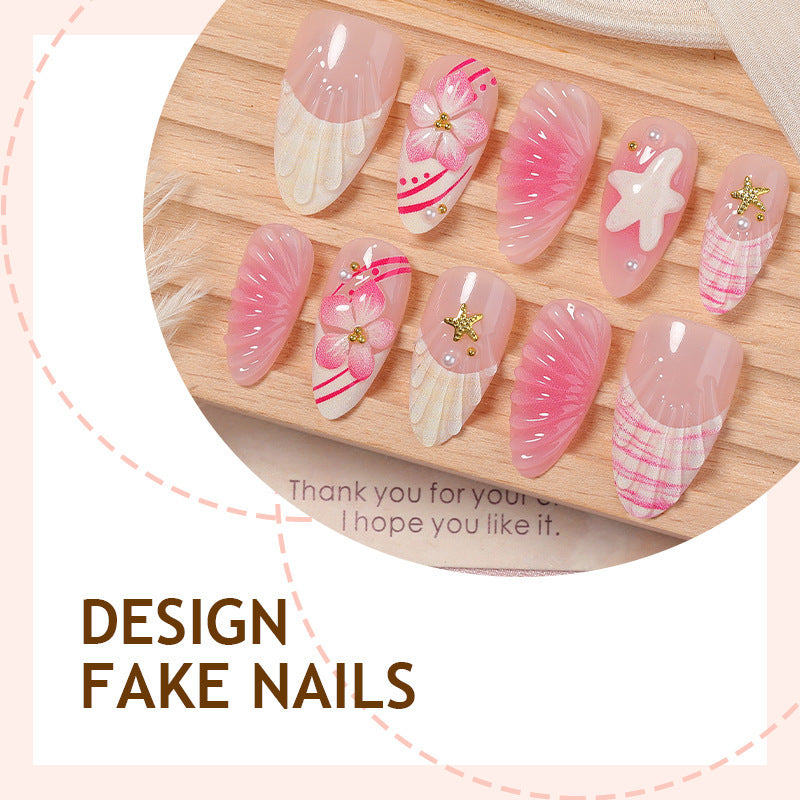 High-quality nail art set with maritime design and creative decorations Stornfield