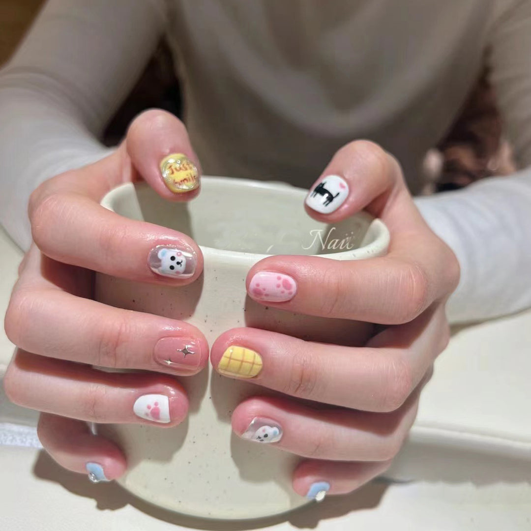 Cute Animal Design Nail Art Set Stornfield