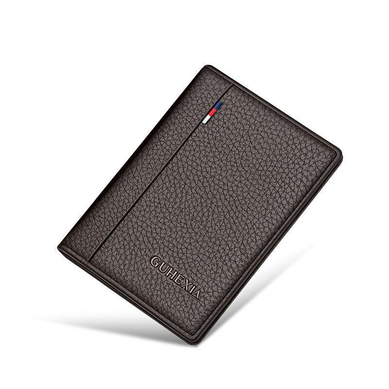 RFID-Blocking Leather Card Holder