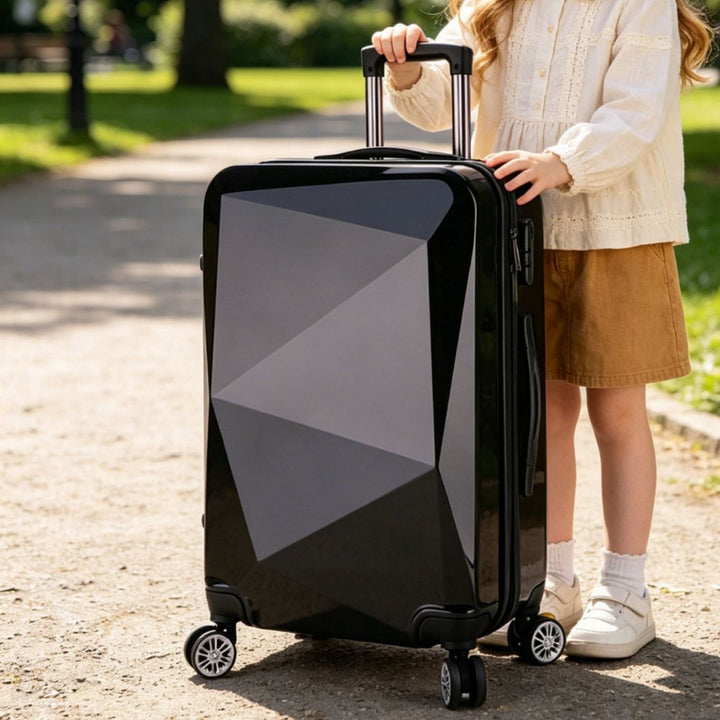 Unisex Lightweight Textured Hard Shell Wheeled Luggage Stornfield