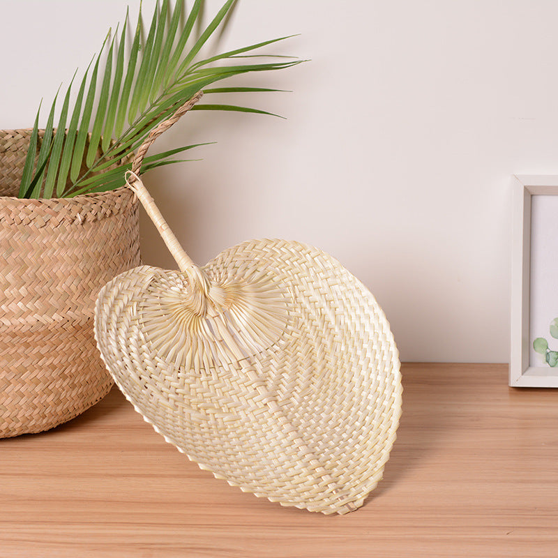 Women handmade fan made of natural material Stornfield