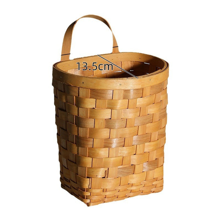 Handcrafted Wicker Storage Cylinder Stornfield