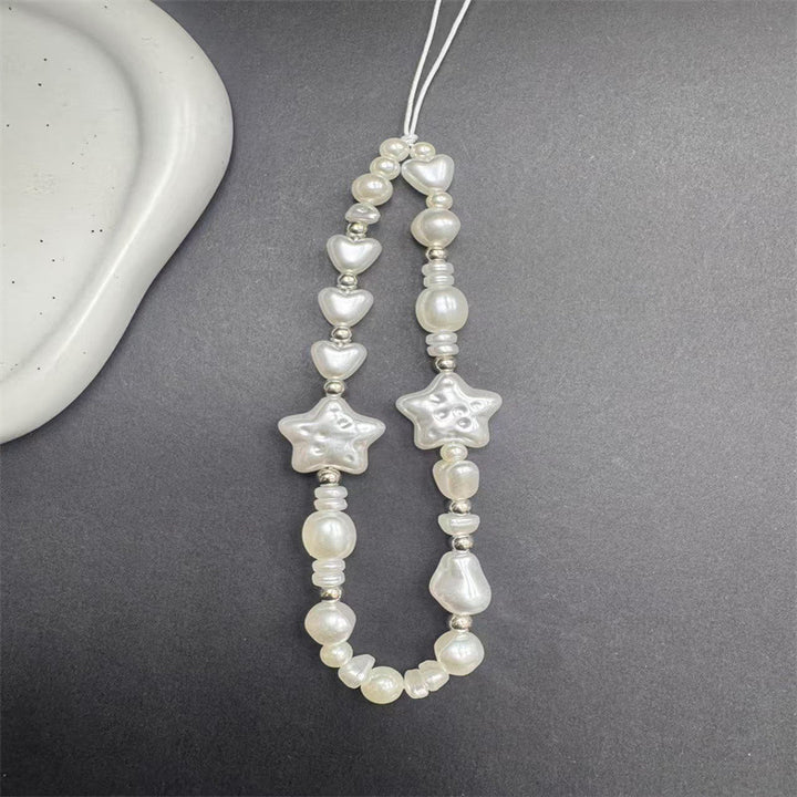 Elegant Star and Heart Beaded Necklace Stornfield