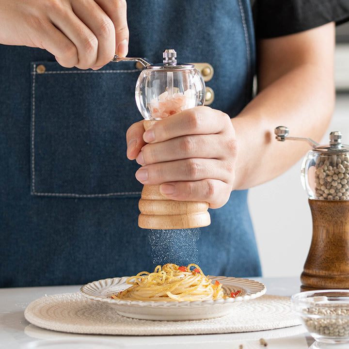 High-quality wood and stainless steel pepper mill Stornfield