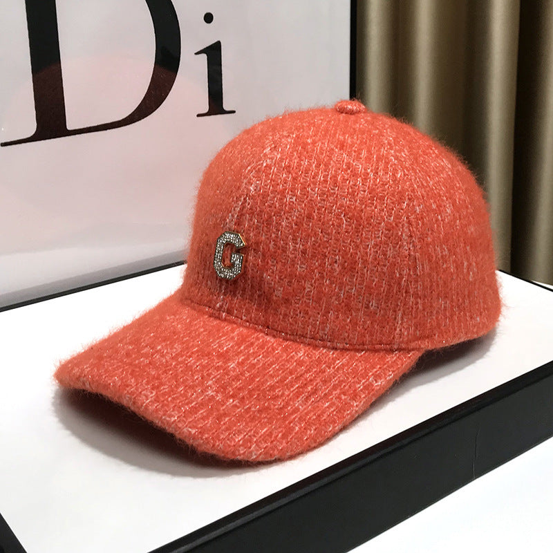 Women's Elegant Textured Fleece Baseball Cap Stornfield