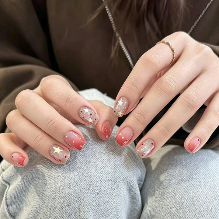 Starry Gradient Press-On Nail Set Stornfield
