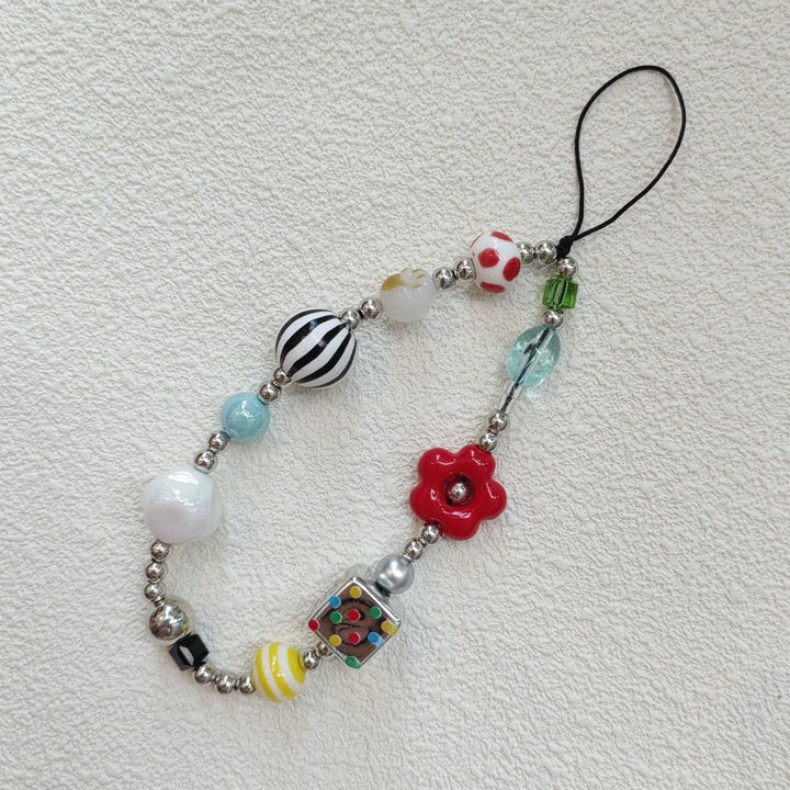 Decorative Beaded Phone Charm Stornfield 1790134835