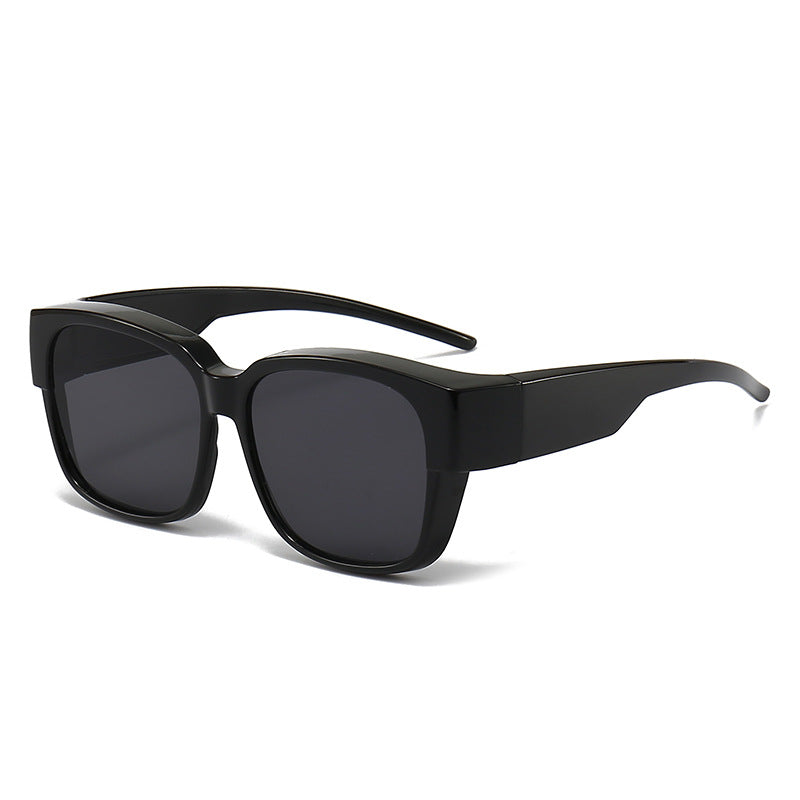 Women's stylish rectangular sunglasses with yellow lenses Stornfield