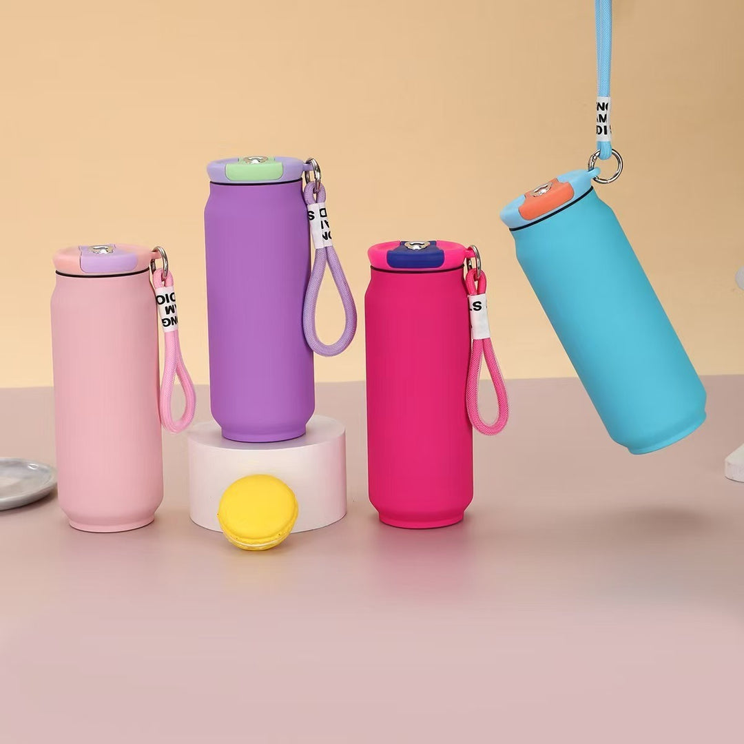 Women insulated water bottle with practical carry handle Stornfield