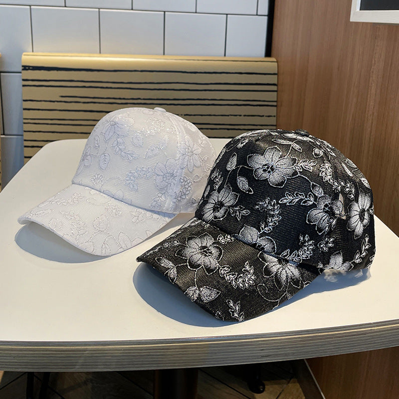Women's Floral Embroidered Baseball Cap Stornfield
