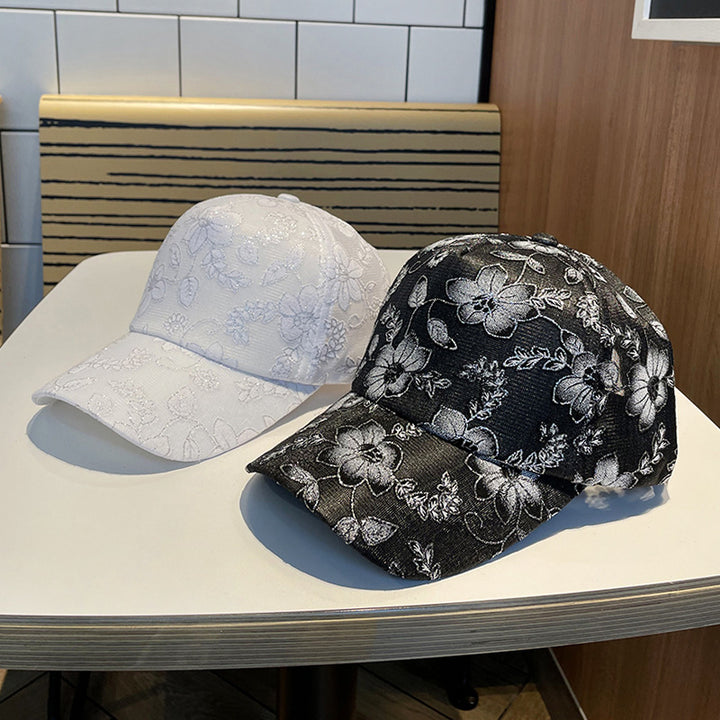 Women's Floral Embroidered Baseball Cap Stornfield