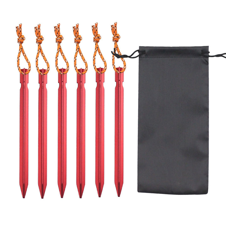 Unisex Aluminium Tent Pegs Set Stornfield