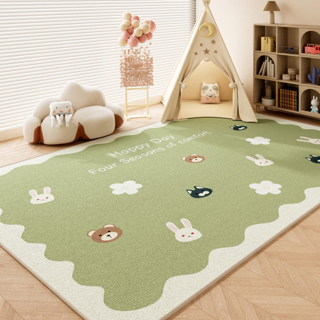 Playful Cartoon-Themed Area Rug Stornfield