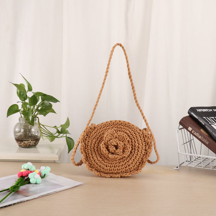 Handmade Crossbody Bag In Unique Floral Pattern Stornfield