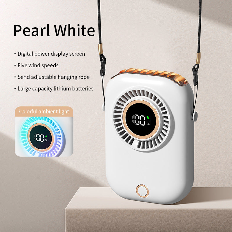 Unisex Portable Digital Hanging Fan Stornfield