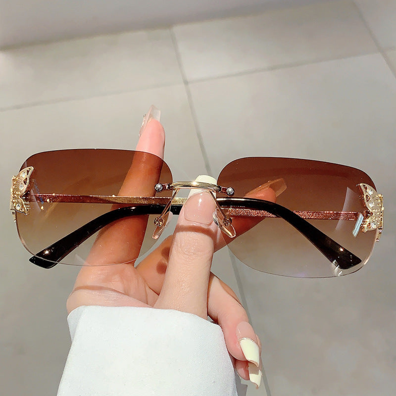 Ladies fashionable sunglasses with delicate butterfly design and protective lenses Stornfield