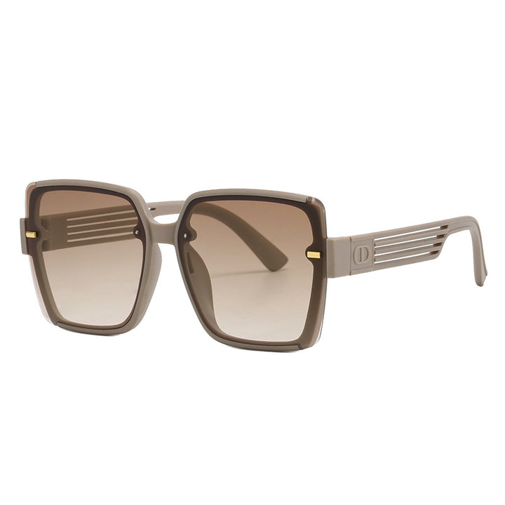 Women's square sunglasses with trendy geometric design Stornfield
