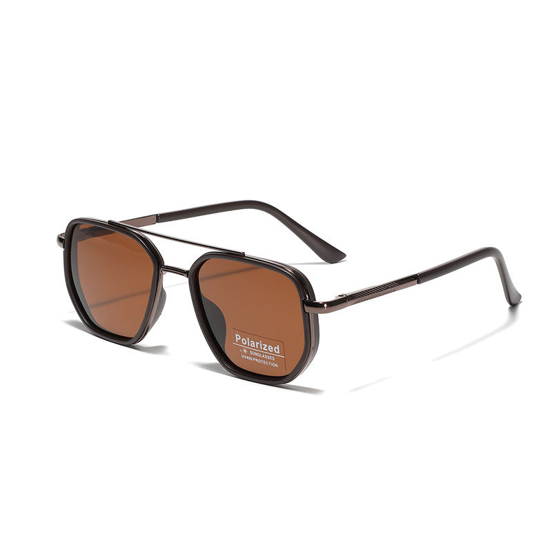 Women's Square Sunglasses with Polarized Lenses and Elegant Metal Frame Stornfield