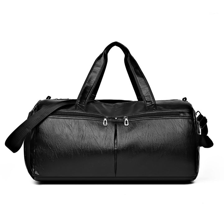 Premium Faux Leather Overnight Duffle Bag Stornfield