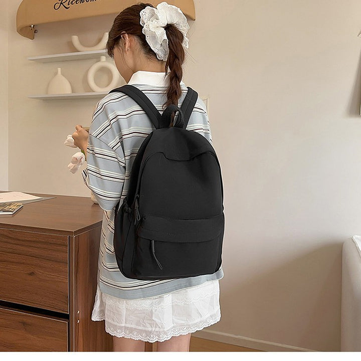 Leisure backpack with flexible side pockets and clear structure Stornfield