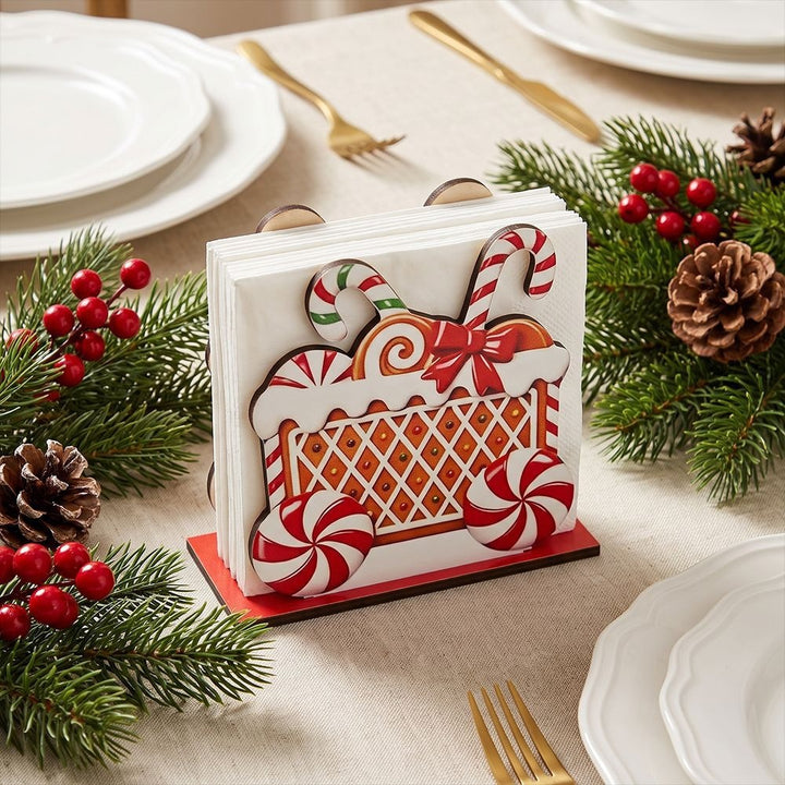 Christmas decoration with gingerbread house motifs Stornfield