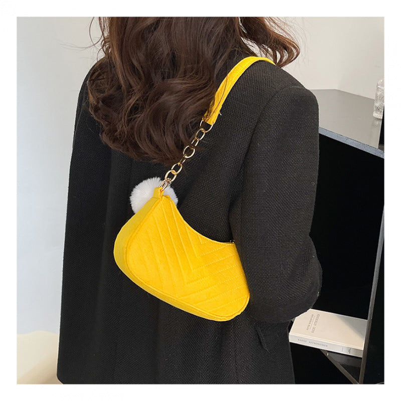 WoStylish Faux Fur Mini Handbag Stornfield