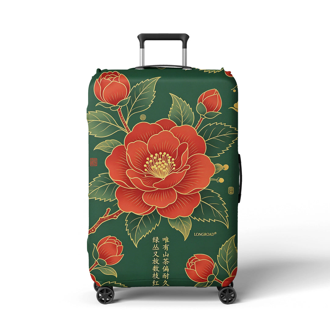 Women Hard Shell Suitcase in Elegant Bamboo Design Stornfield