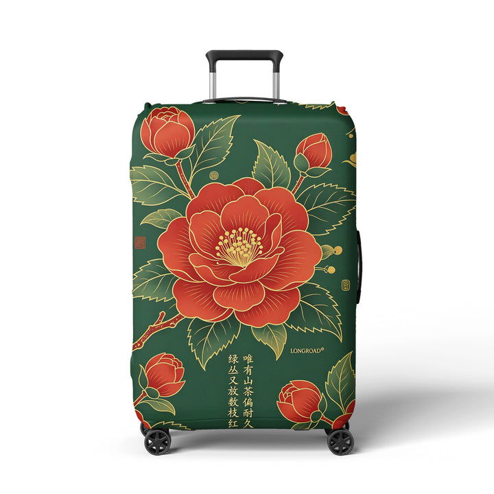 Women Hard Shell Suitcase in Elegant Bamboo Design Stornfield