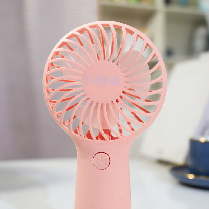Women Portable Mini Handheld Fan with Ergonomic Design Stornfield