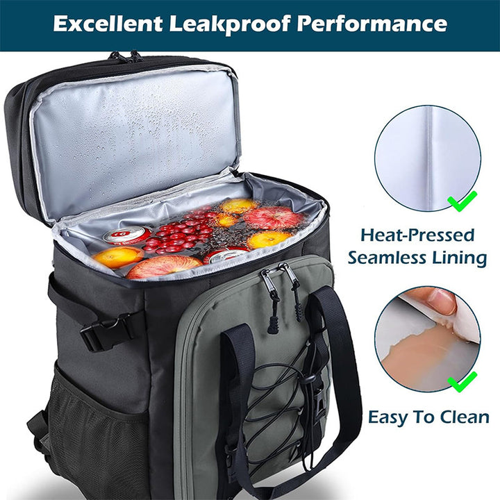 Multifunctional Insulated Drinking Backpack with Reinforced Carrying Handles Stornfield
