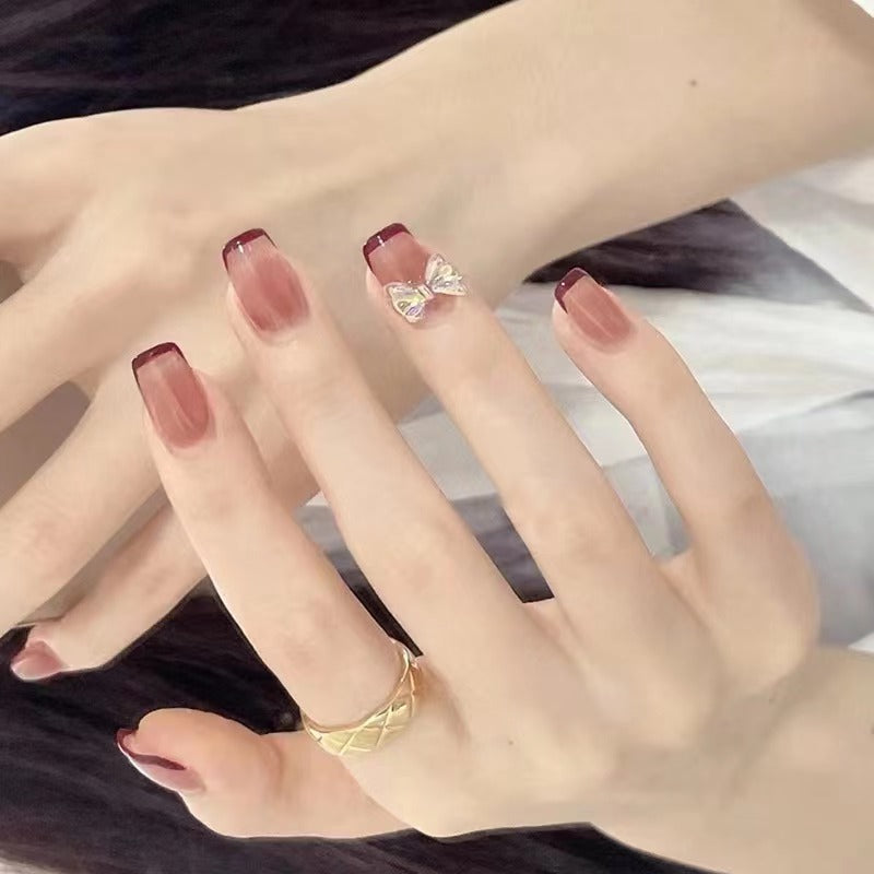 Elegant nail art with glitter accents Stornfield
