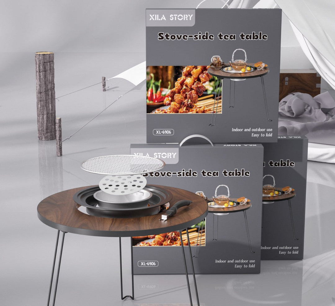 Portable Outdoor Charcoal Grill Stornfield