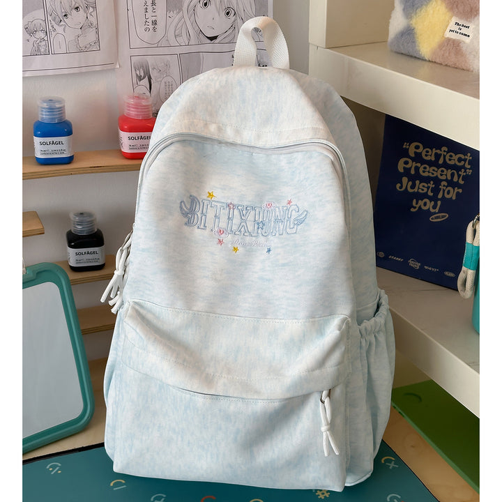 Casual Canvas Backpack with Keychain Stornfield