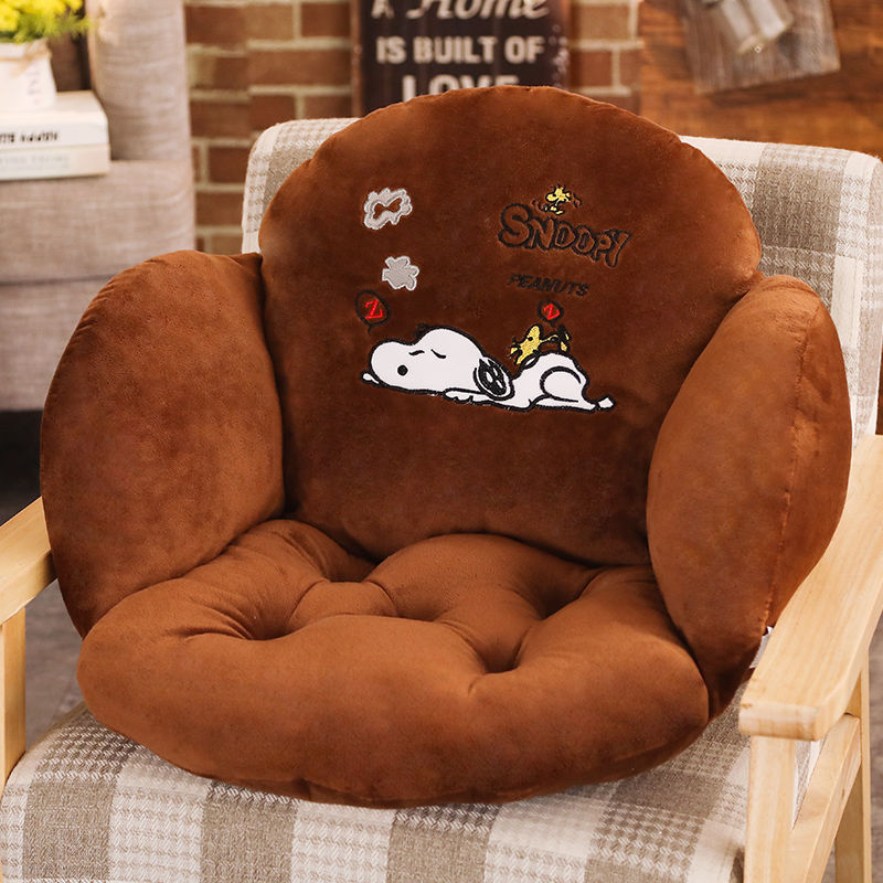 Plush seat cushion with cute bear motif Stornfield
