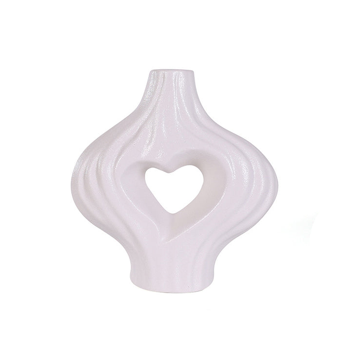 Decorative Heart-Shape Ceramic Vase Stornfeild